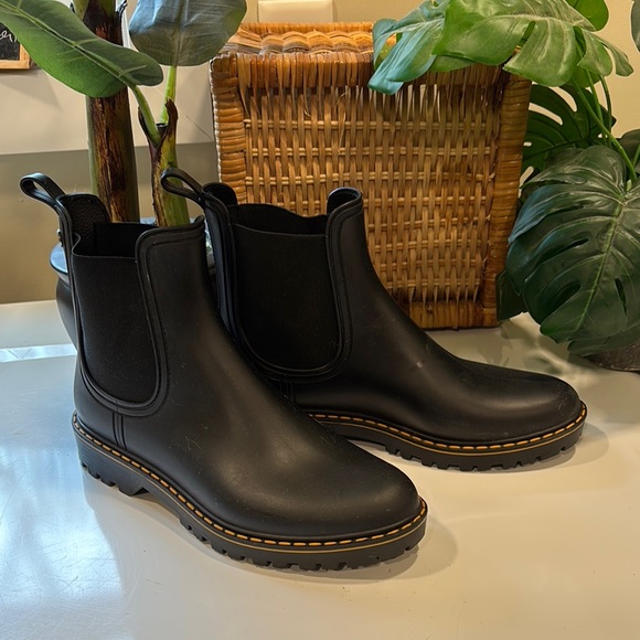 Igor Shoes - Igor Trak Mate Tri Slip-On Rain Boot Waterproof in Black